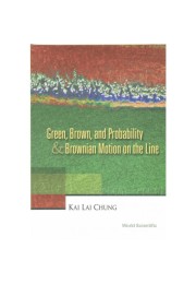 Green, Brown, And Probability & Brownian Motion On The Lie
