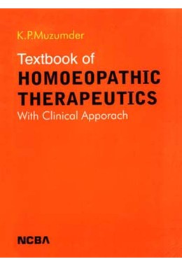 TEXTBOOK OF HOMOEOPATHIC THERAPEUTICS