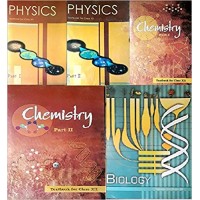 Physics Part 1 & 2, Chemistry Part -1 & 2 And Biology Textbook For Class - 12 ( Set Of 5 Books Ccombo ) Paperback
