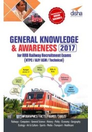 General Knowledge & Awareness 2017 for RRB Railway Recruitment Exams (NTPC/ALP/ASM/Technical)