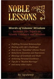 Noble Lessons: Words of Islamic Wisdom