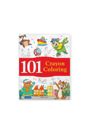 101 Crayon Coloring: Fun Activity Book For Children